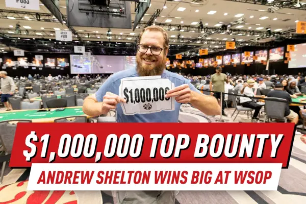 Andrew Shelton выигрывает приз в 1 миллион долларов в WSOP Mini Mystery Millions