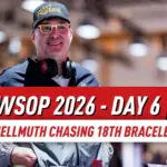 WSOP 2026 День 6 Итоги: Хелмут охотится за 18-м браслетом, когда в Mini Mystery Millions сорван миллионный баунти