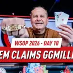 WSOP 2026 Day 10 Обзор: Salem выигрывает GGMillion$; Vargas выигрывает Circuit Championship