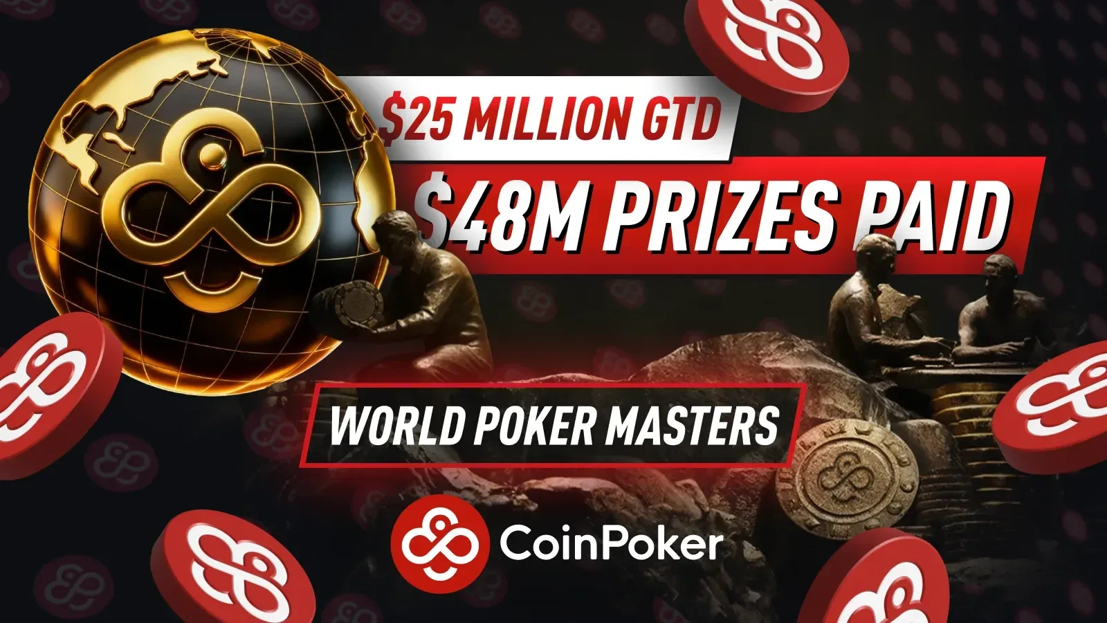 CoinPoker World Poker Masters – Серия на $48 миллионов, которая превзошла свою гарантию