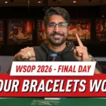 WSOP 2026 День 51: Вручены четыре браслета по завершении летней серии
