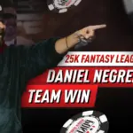 Победа команды Дэниела Негреану:  25K Fantasy League