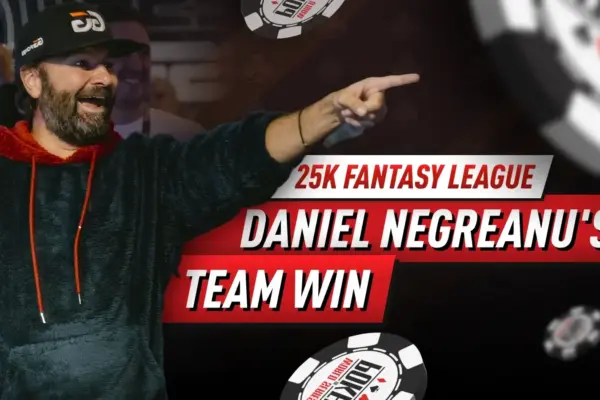 Победа команды Дэниела Негреану:  25K Fantasy League