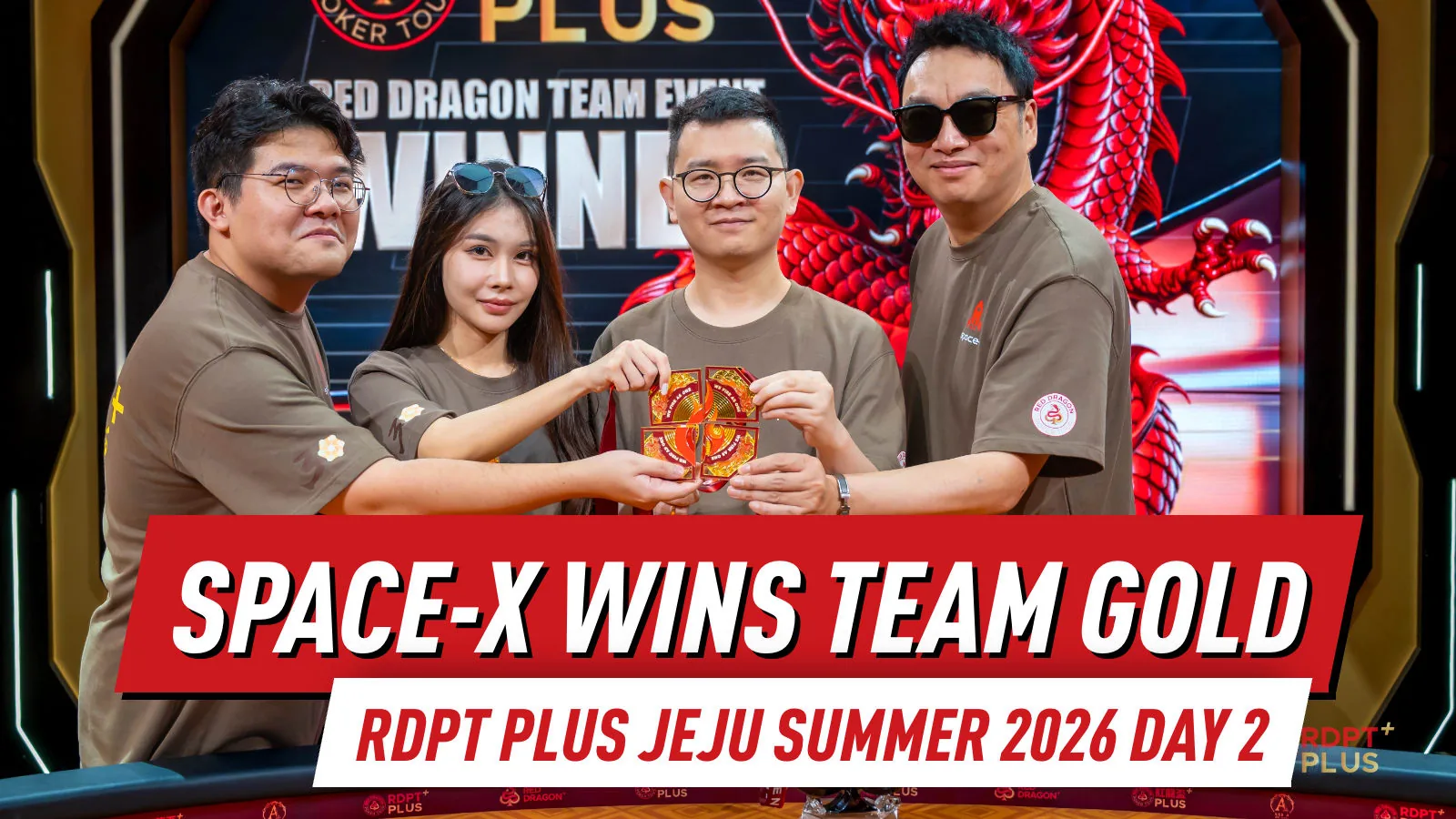 Space-X заявляет о победе команды RDPT Plus Jeju; Цанг лидирует в Dragon Awakening, а Хынг завоевывает трофеи подряд