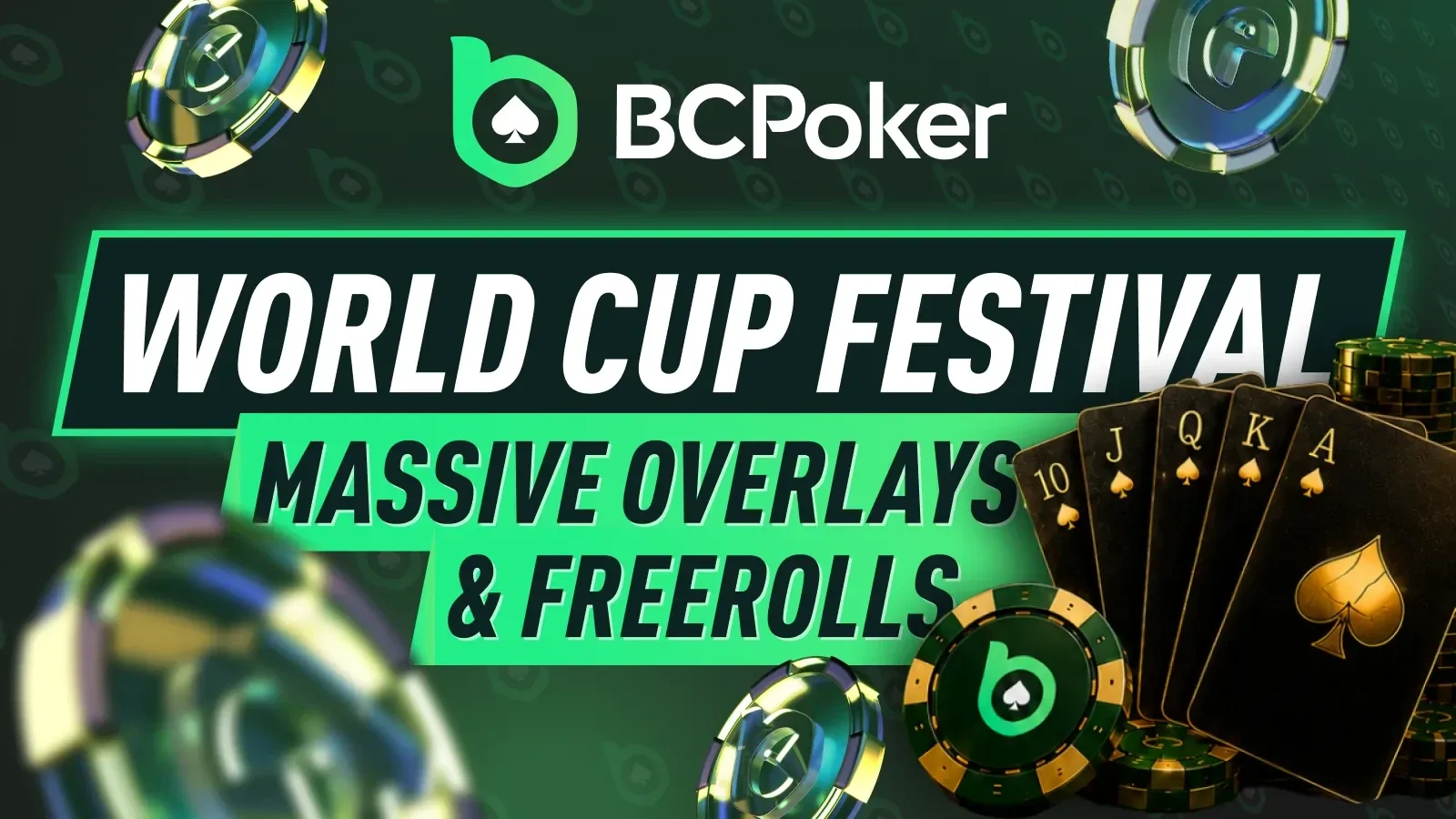 BCPoker World Cup Festival: Масштабные призовые фонды и фрироллы