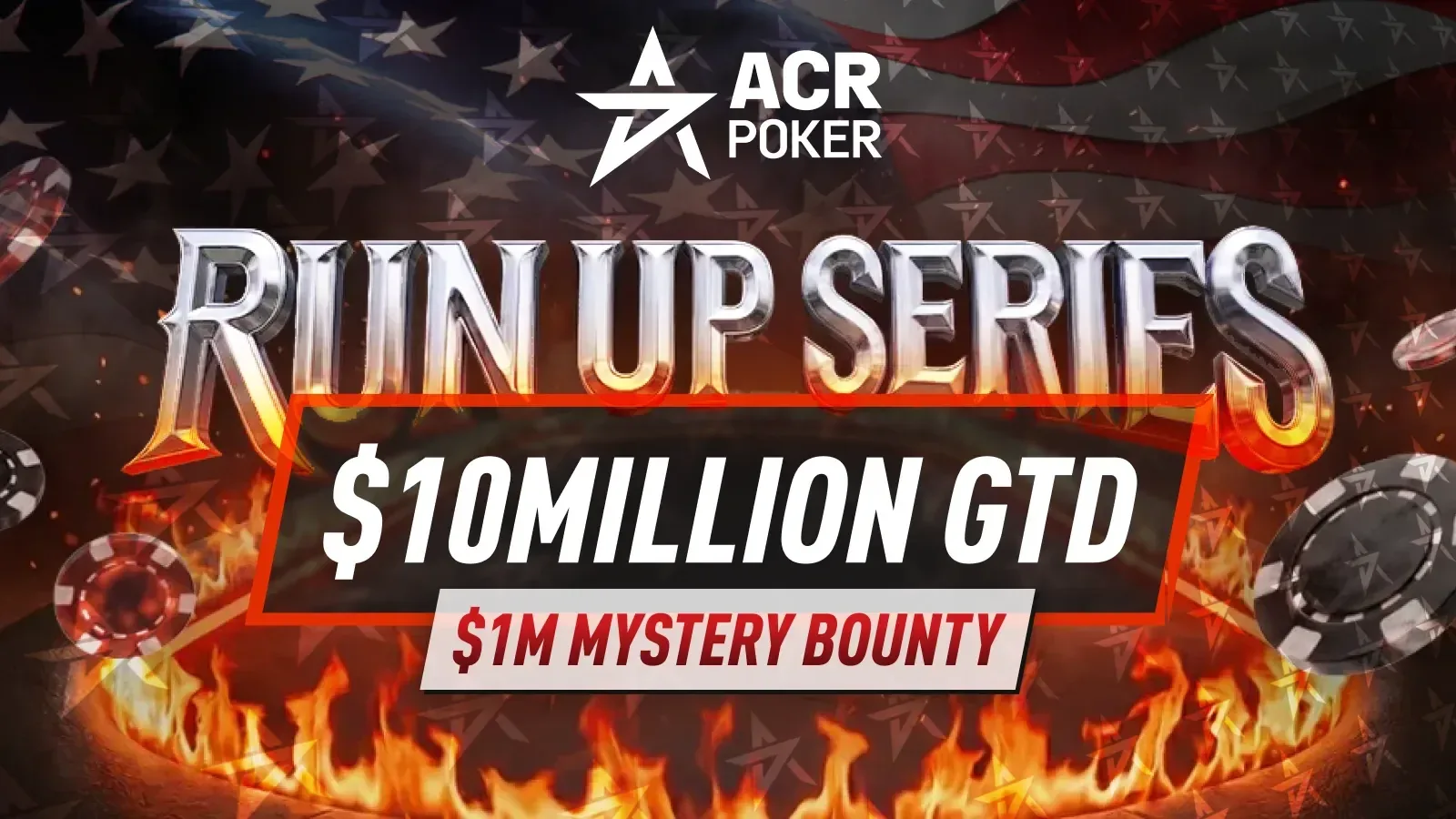 ACR Poker Run Up Series 2026: $10 Million GTD Плюс $1 Million Mystery Bounty