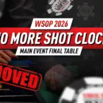 2026 WSOP Main Event Final Table: Таймер официально снят