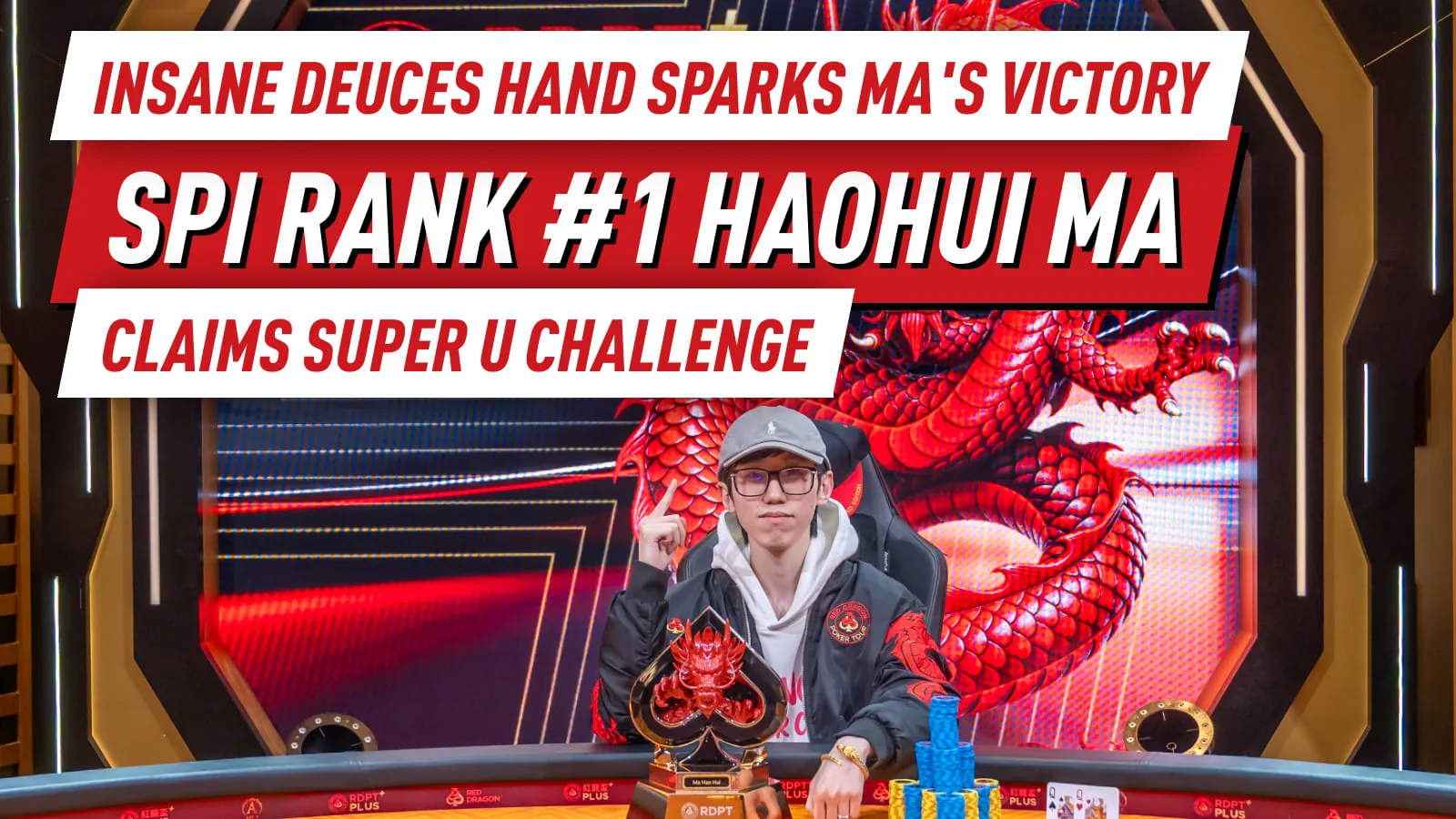 Haohui Ma выигрывает $8K Super U Challenge, в то время как Jieming Xu охотится за подряд идущими титулами в чемпионате