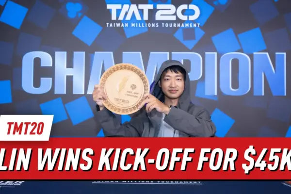 You Jia Lin выигрывает TMT20 Kick-Off с призом в 1 450 000 TWD (45 185 долларов) по мере запуска рейтингового списка
