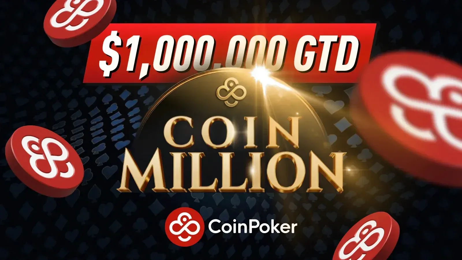 CoinMillion Satellites – Бесплатные места на $1M в CoinPoker