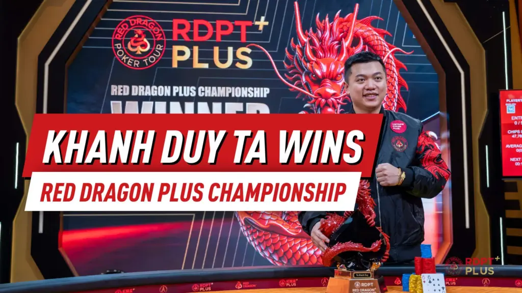 Вьетнамский Кхань Зуи Та выигрывает чемпионат Red Dragon Plus на RDPT Plus Jeju Summer 2026