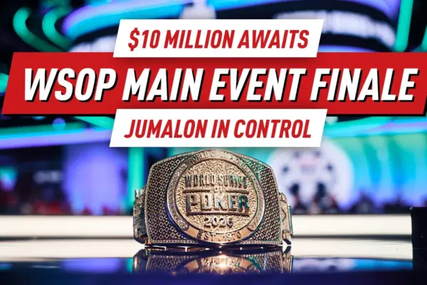Лукас Джумалон Лидирует в Финальной Семерке Главного События WSOP
