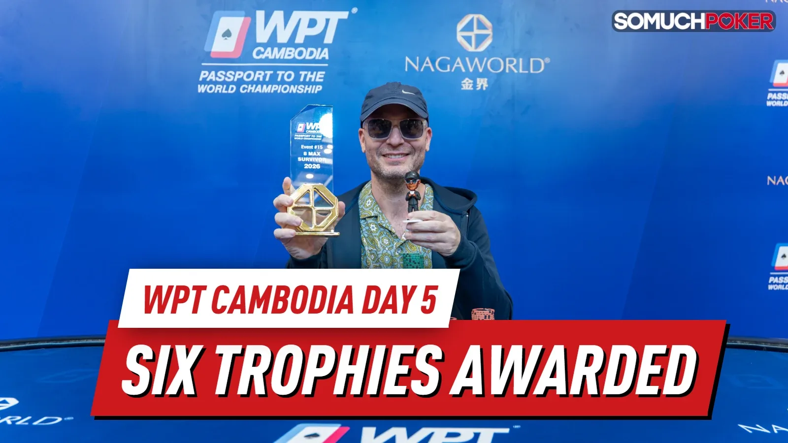 WPT Cambodia День 5: Рон Хоффман выиграл 8 Max Survivor 1.25K Bounty