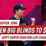 Seunghyuk Jung совершил впечатляющее возвращение и выиграл APPT Super High Roller с призом в 4,2 млн PHP