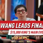 Ye Wang лидирует в финале главного события King’s Main Event; Рен Лин выигрывает микс NLH/PLO