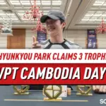 WPT Cambodia День 8: Кисимото выигрывает загадочный баунти, Парк завоевывает третий трофей, поскольку сегодня начинается чемпионат
