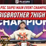 Seungmook Jung переходит от второго места на PS Championship Taipei SHR к чемпиону главного события