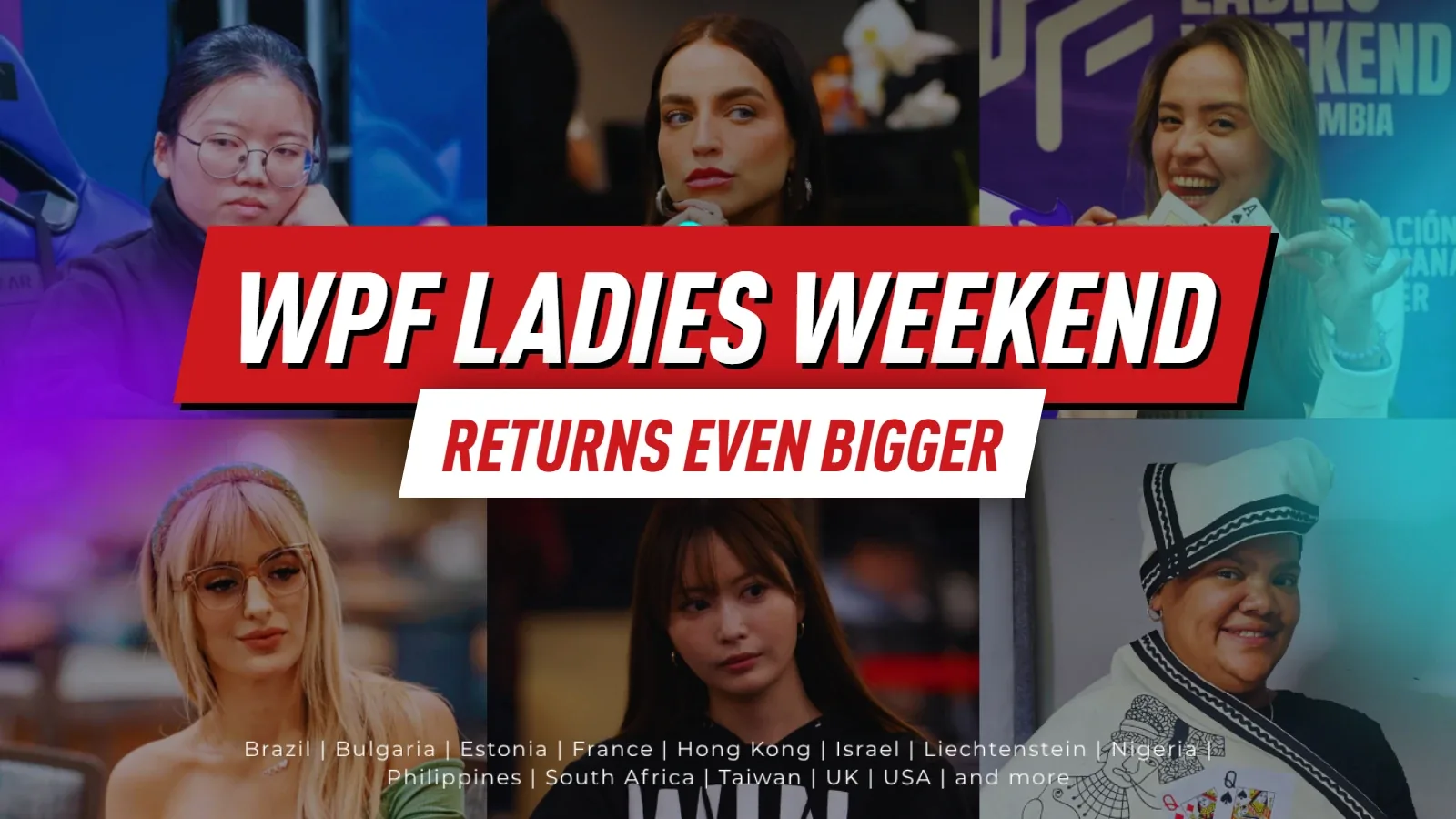 14 стран присоединяются к WPF Ladies Weekend 2026