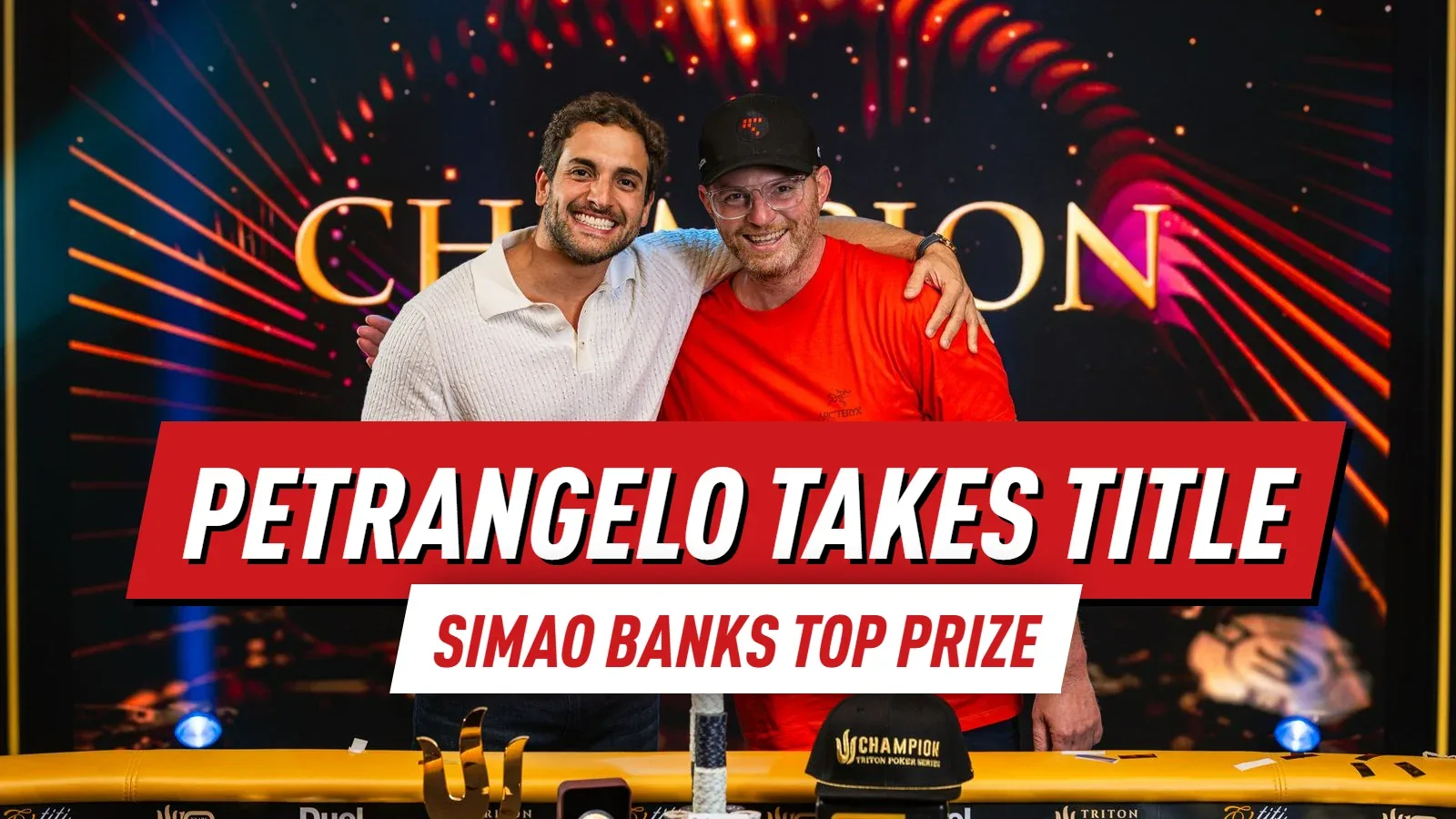 Nick Petrangelo выигрывает юбилейное событие Triton с призовым фондом $150K
