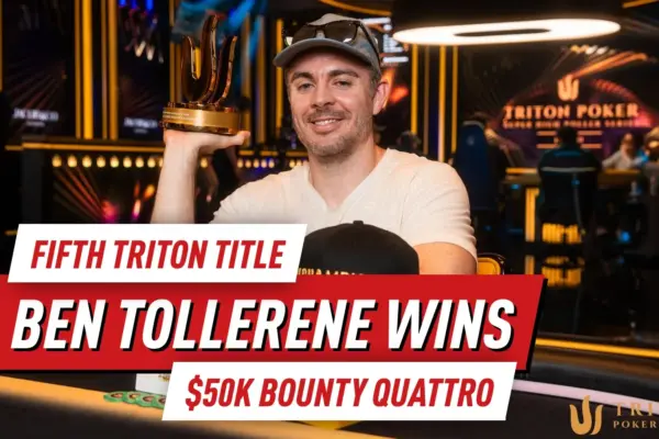Ben Tollerene подряд выигрывает крупные турниры с бай-ином $50K, уходит с пятым титулом Triton