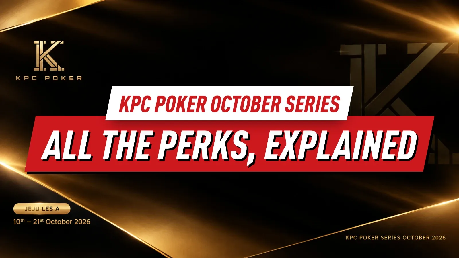 KPC Poker October Series: бонусы, пакеты и преимущества объяснены