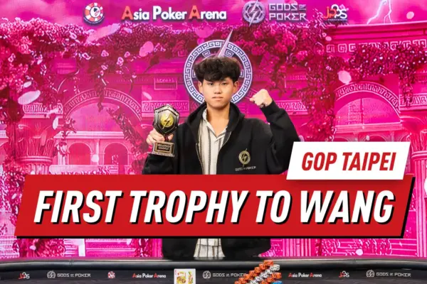 Shi Rong Wang выигрывает первый ежедневный турнир Titan Stack, пока GOP Taipei начинается