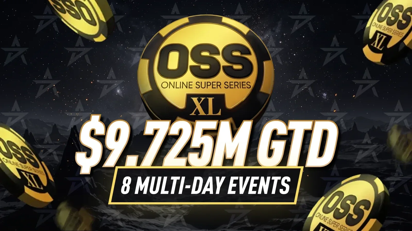 ACR Poker OSS XL: 8 многодневных событий, $9.725M GTD
